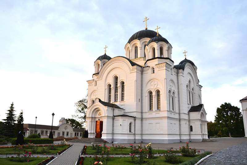 Cerkiew Podwyższenia Krzyża Pańskiego na terenie monasteru św. Eufrozyny w Połocku