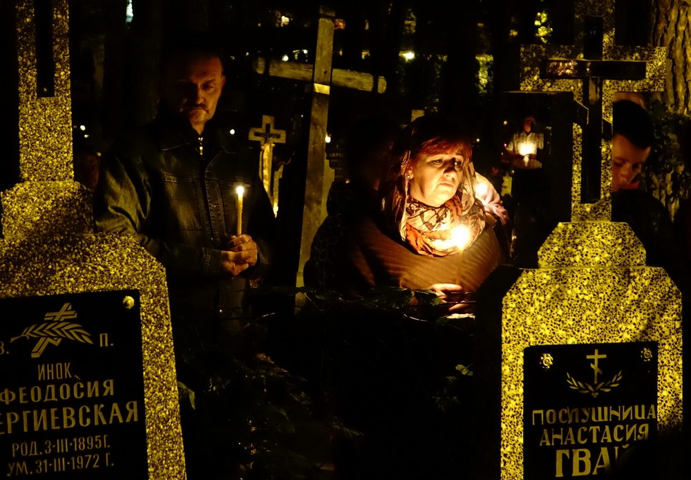 A night prayer at Grabarka