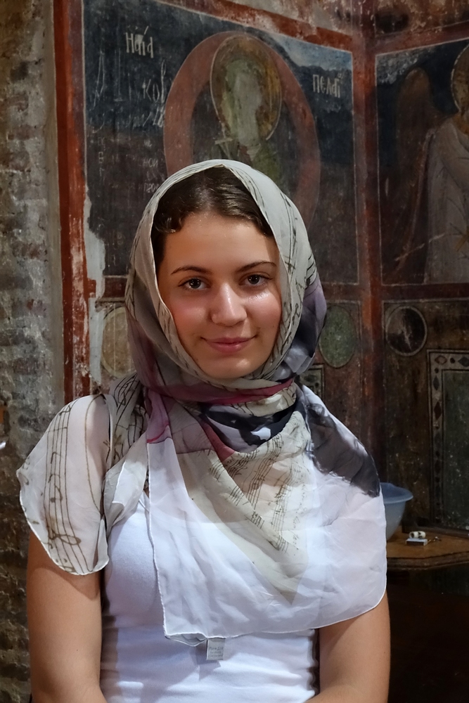 A pilgrim in Gremi