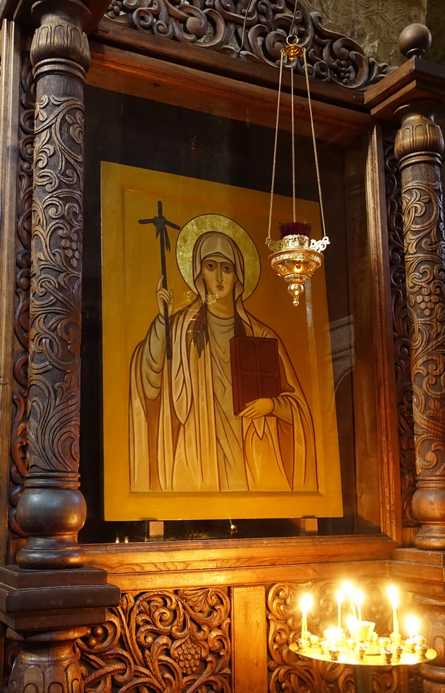 St. Nino icon from Cilkani monastery