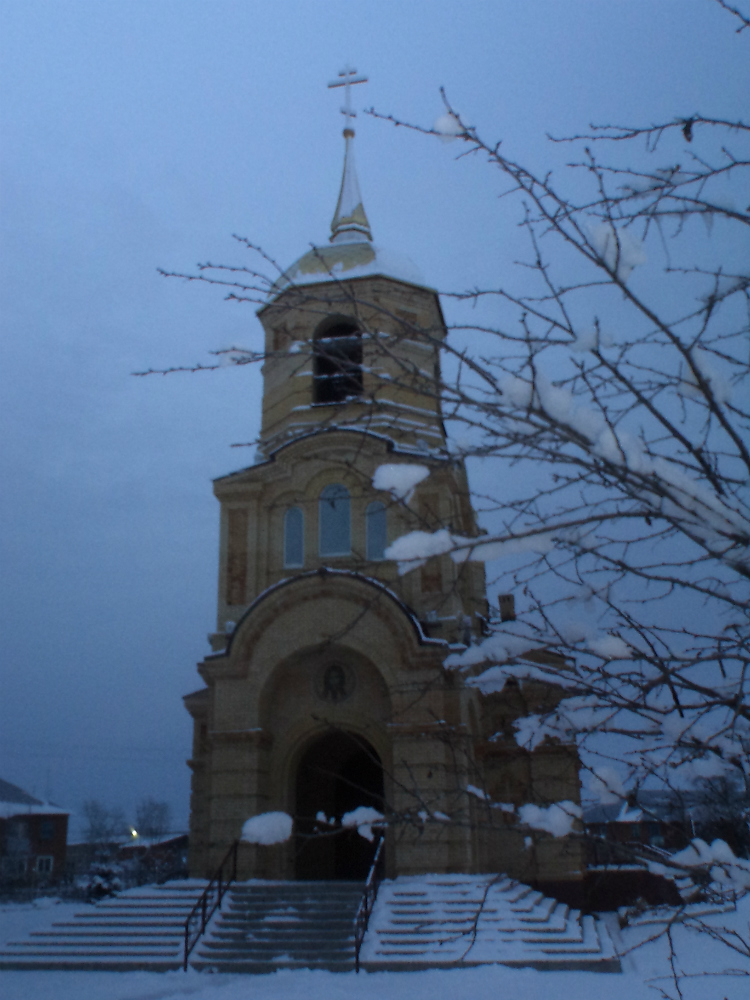 Храм св. Георгия Победоносца в п. Караванный, Оренбургской обл.