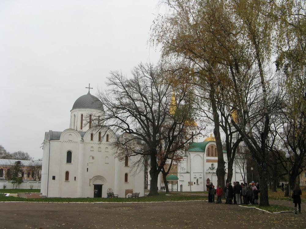 Свята-Барыса-Глебская і Спаса-Праабражэнская цэрквы. Чарнігаў.
