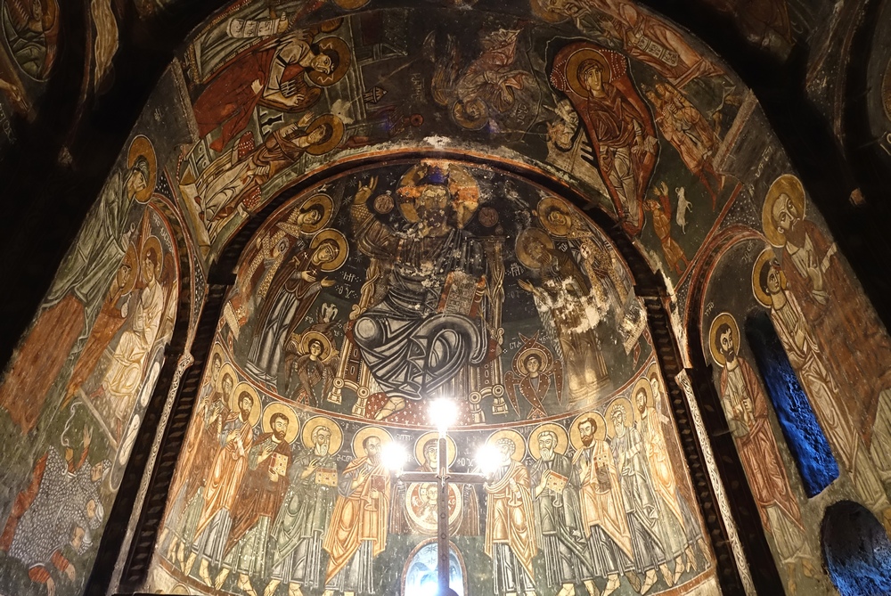 Orthodox church in Landzeri, Svanatia