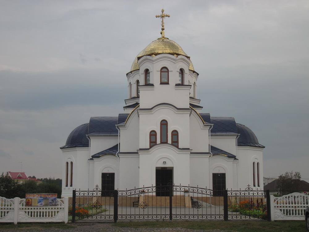 Царква Грузінскай іконы Божай Маці ў Навабеліцы. Гомель.