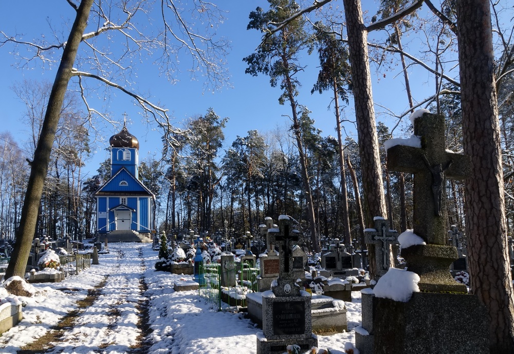 St. John Teologian Orthodox cementary church in Pawły