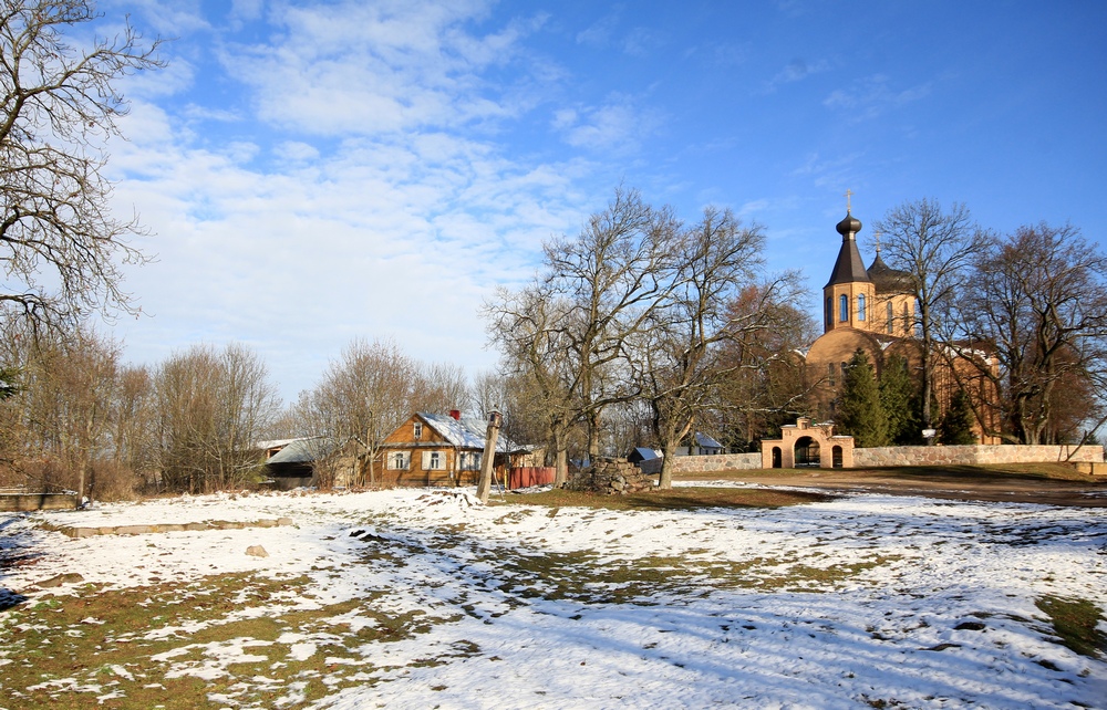 The Assumption church in Klejniki