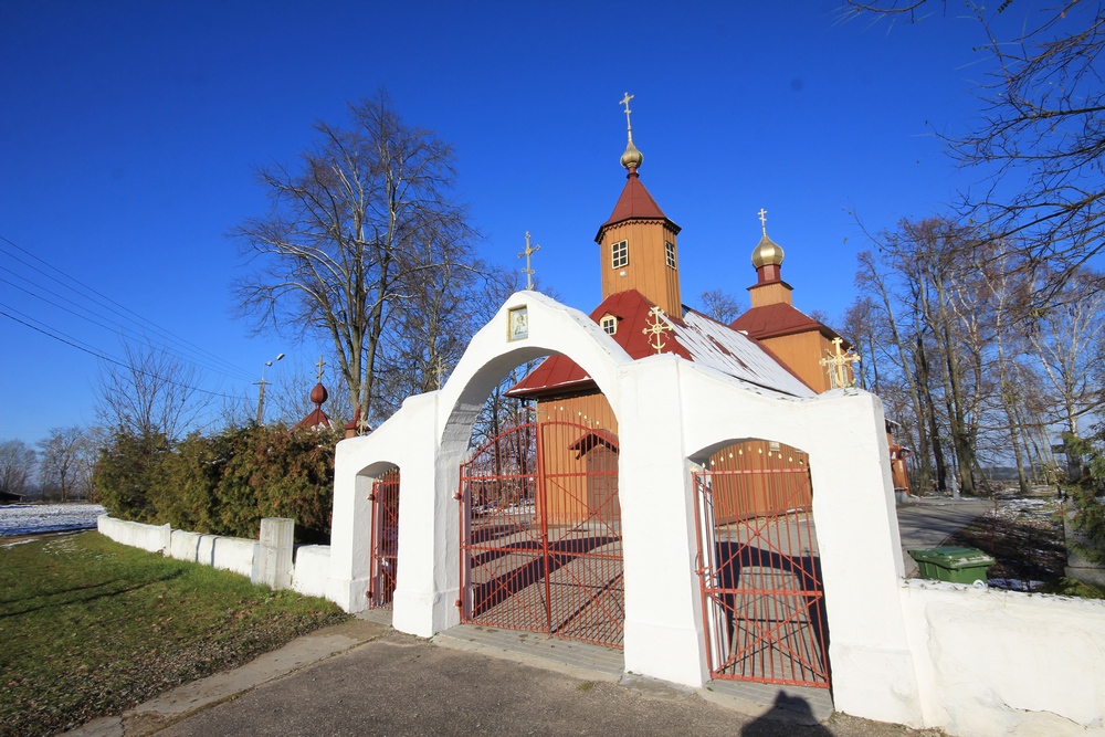 The Orthodox church in Ploski