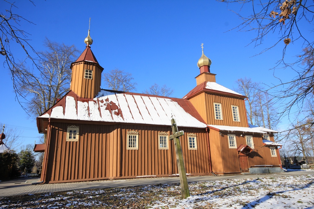 The Orthodox church in Ploski