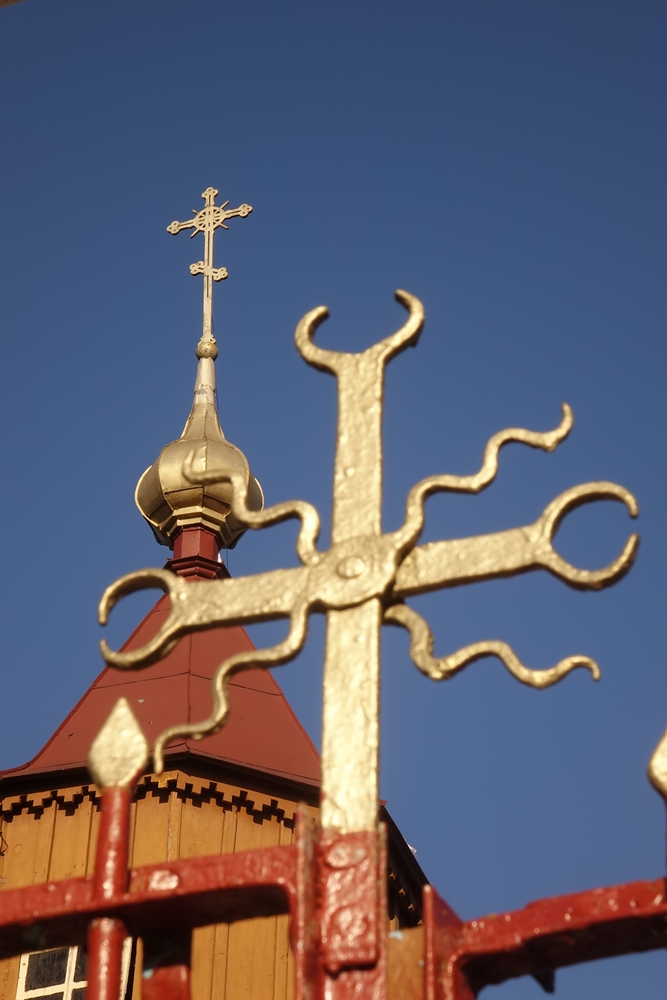 The Orthodox church in Ploski