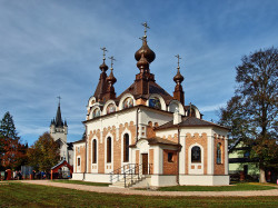 szolucha.w 
Cerkiew Opieki Matki Bożej w Sławatyczach. 
2016-12-09 20:54:16