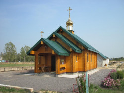 Uladzimir 
Царква св. дабрврн. Алега Бранскага ў Добрушы. 
2016-12-21 15:07:45