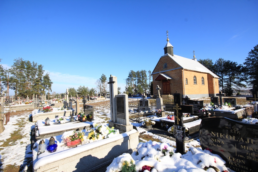 The cementary chapel in Ploski