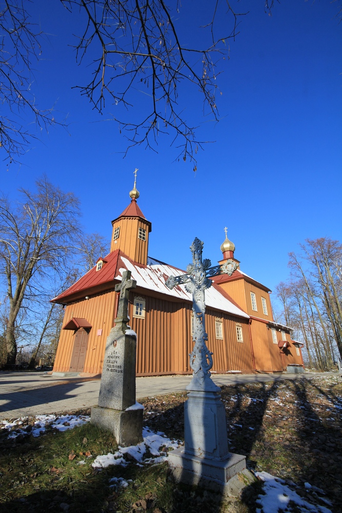 The Orthodox church in Ploski
