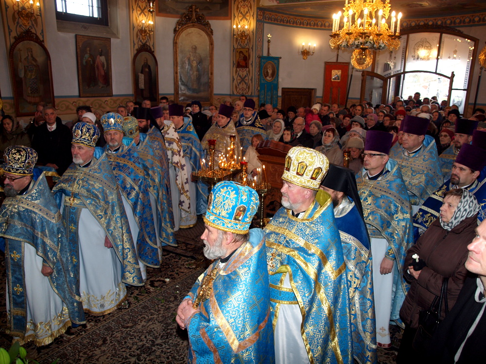 Zakończenie boskiej liturgii.