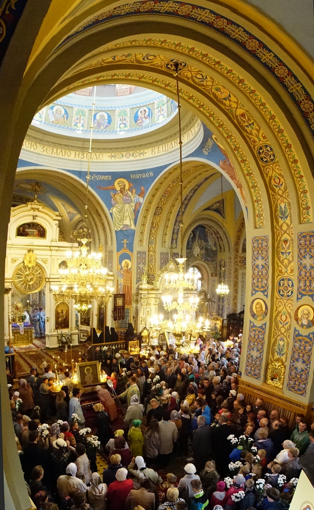 St. martyr Gabriel feast in St. Nicholas Cathedral in Bialystok