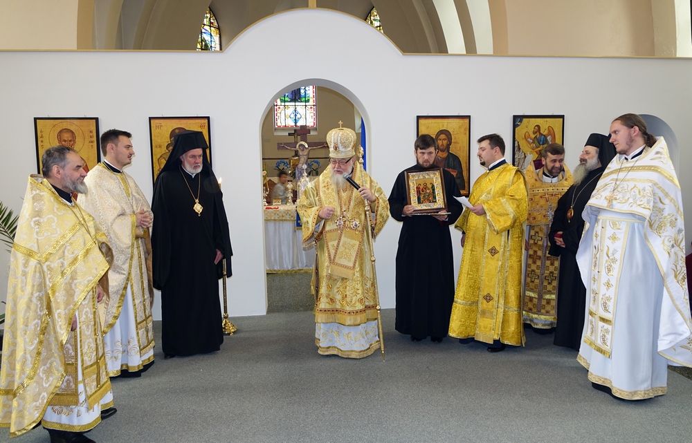 Metropolitan Sawa of Warsaw and All Poland visit to Bruxelles