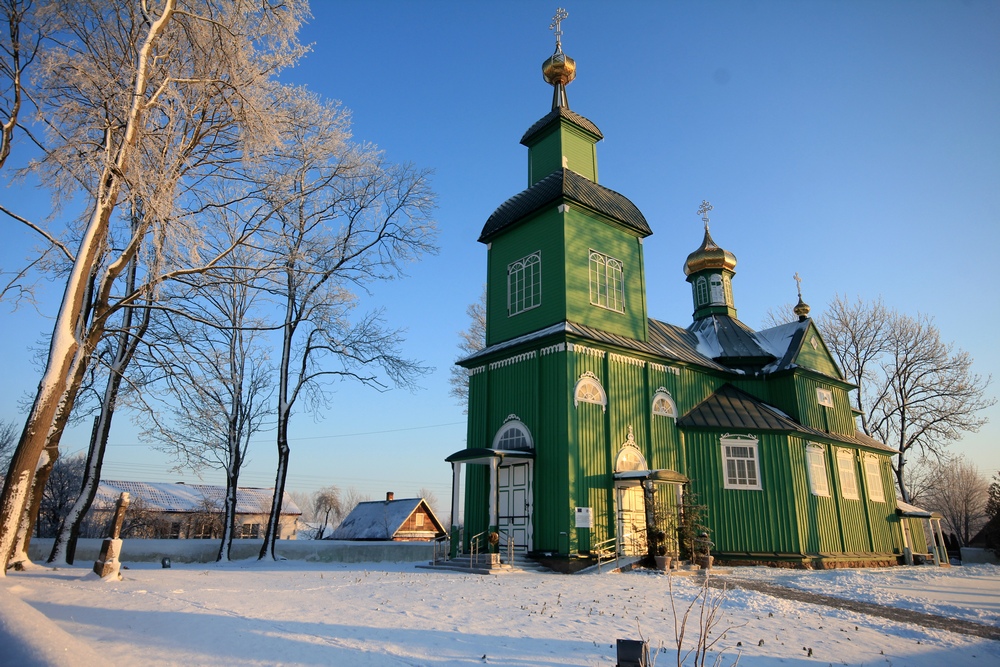 Orthodox church in Trzescianka
