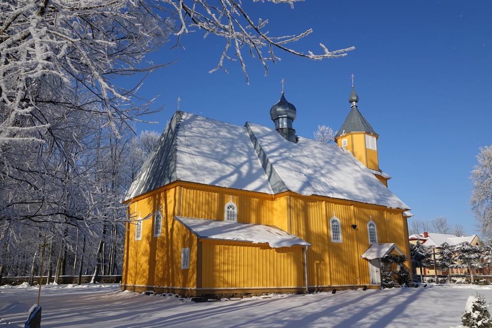 St. John the Theologian Orthodox church in Nowoberezowo