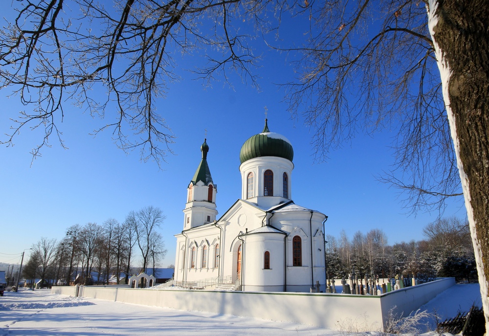 Orthodox church in Narewka