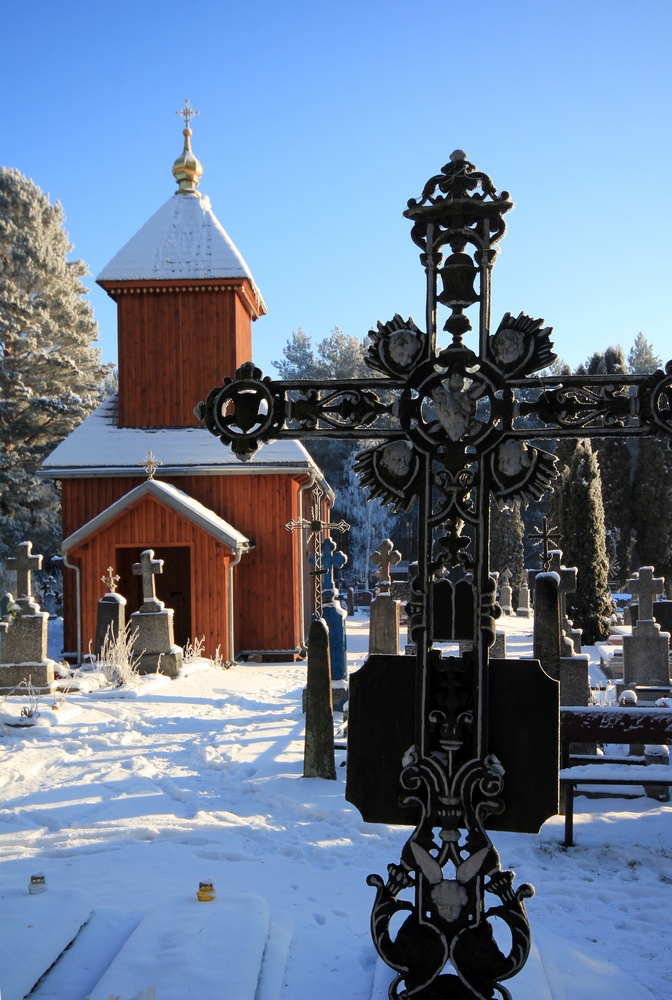 Orthodox church in Leniewo