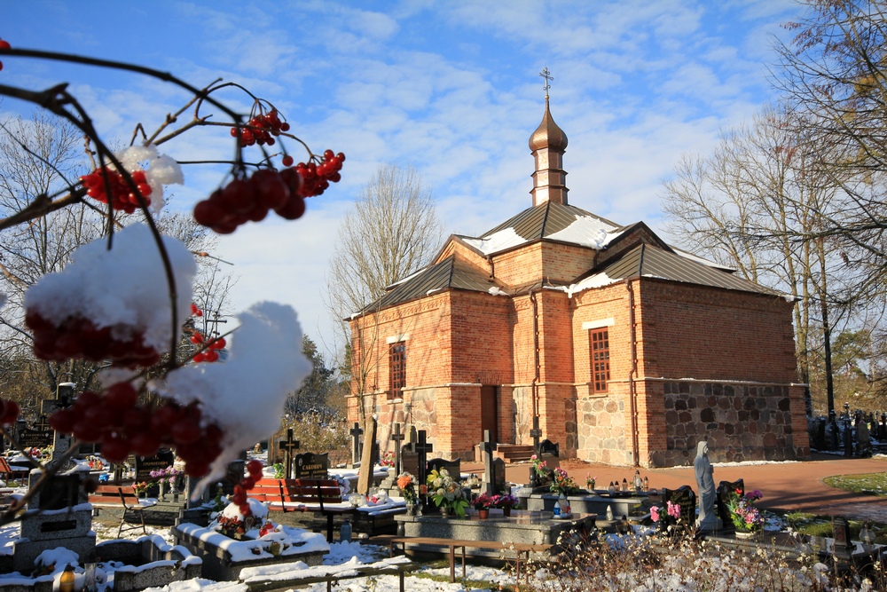 Cementary church in Klejniki