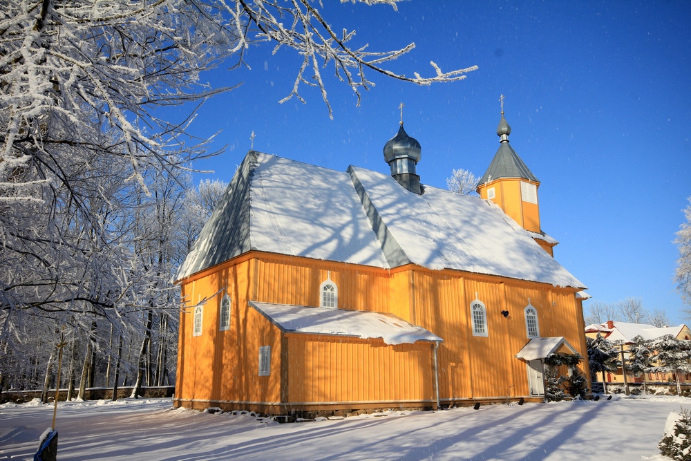 St. John the Theologian Orthodox church in Nowoberezowo