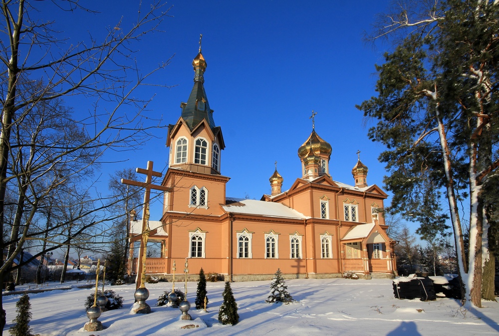 Orthodox church in Michałowo