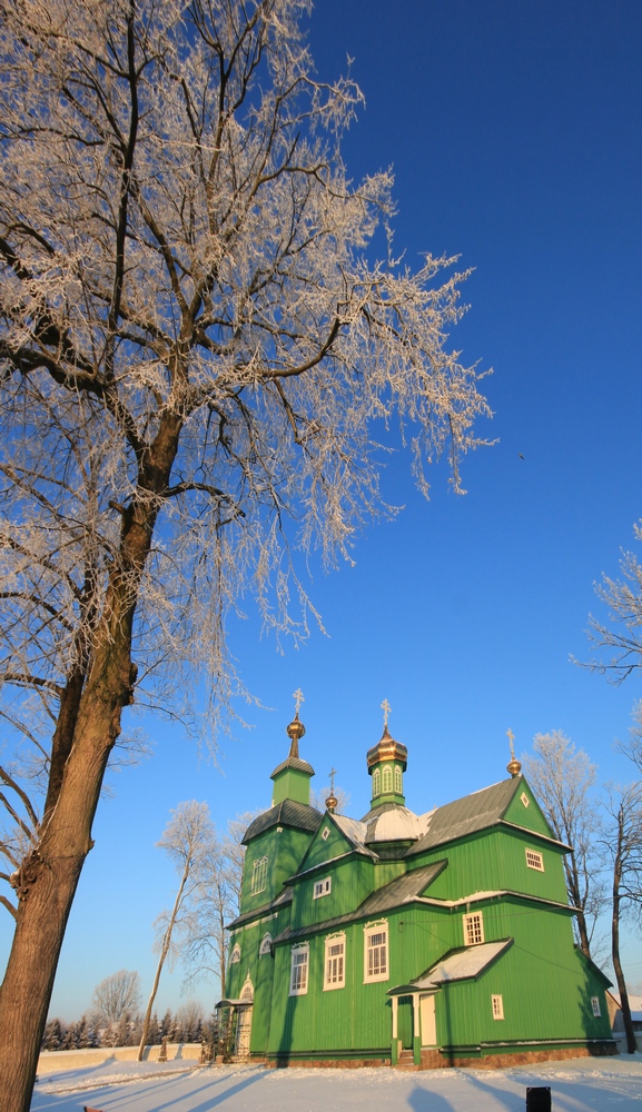 Orthodox church in Trześcianka