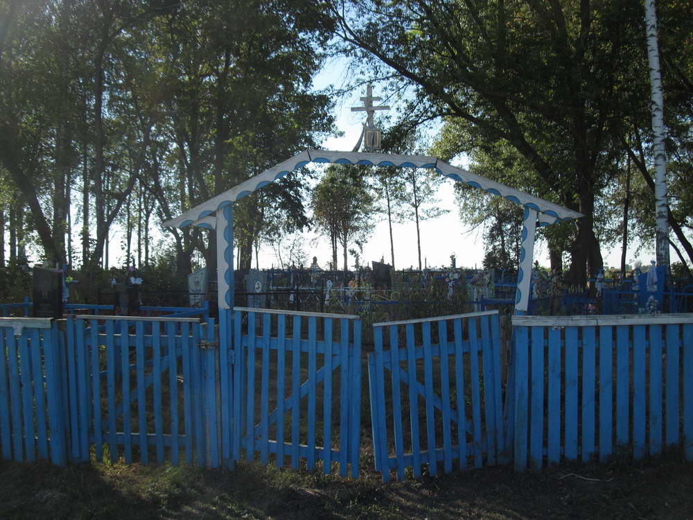 Могілкі ў Лапаціна.
