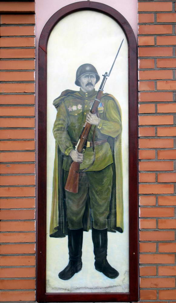Капліца на могілках ў Рэчыцы.