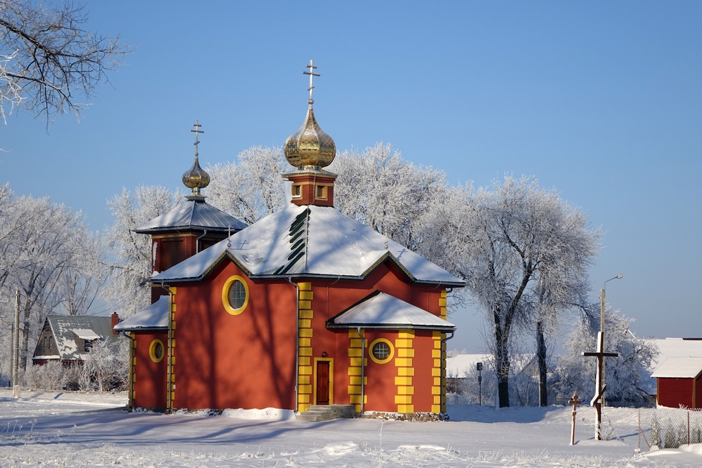 Orthodox church in Zbucz