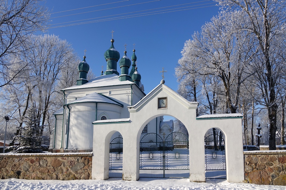 Ascension church in Nowoberezowo