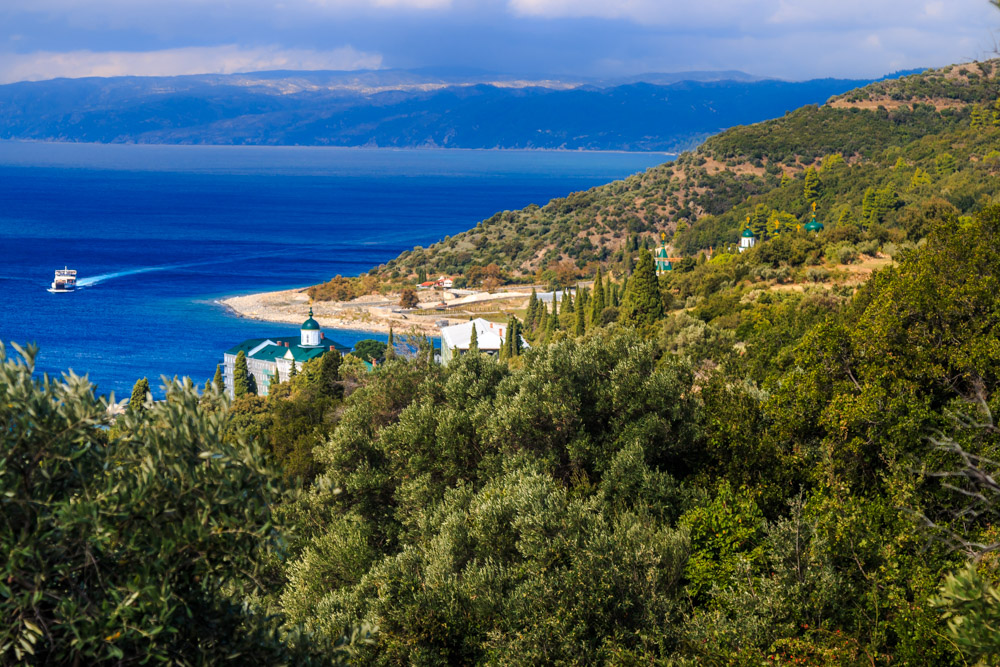 Pantelejmon Monastery, Athos