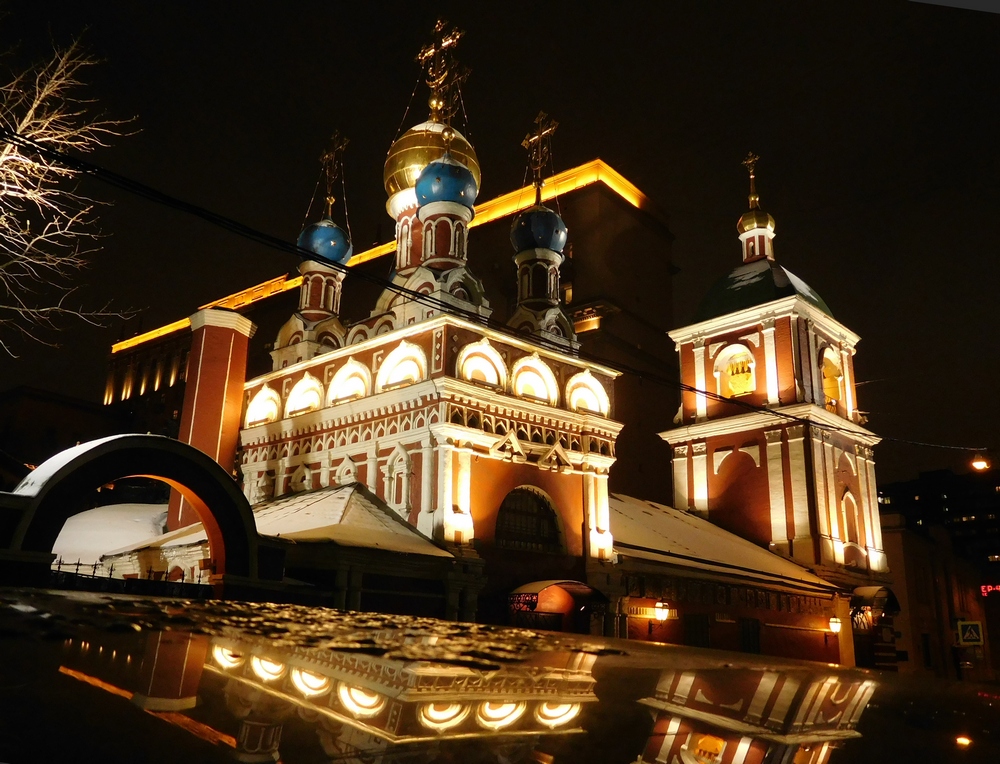 Dormation Orthodox church in Goncharna Sloboda