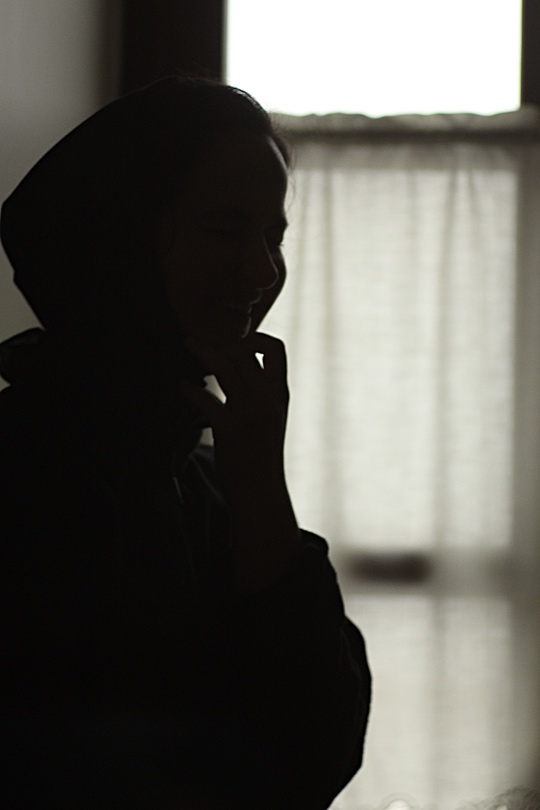 The smiling silhouette