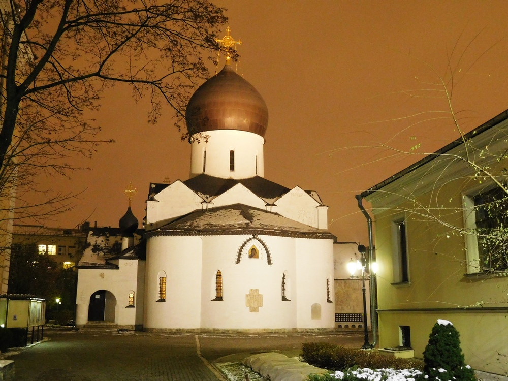 The main church of sts. Martha and Mary Convent in Moscow
