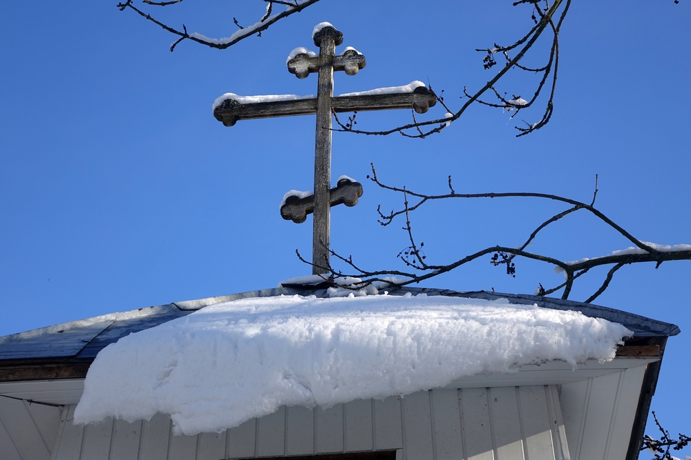 A winter cross...