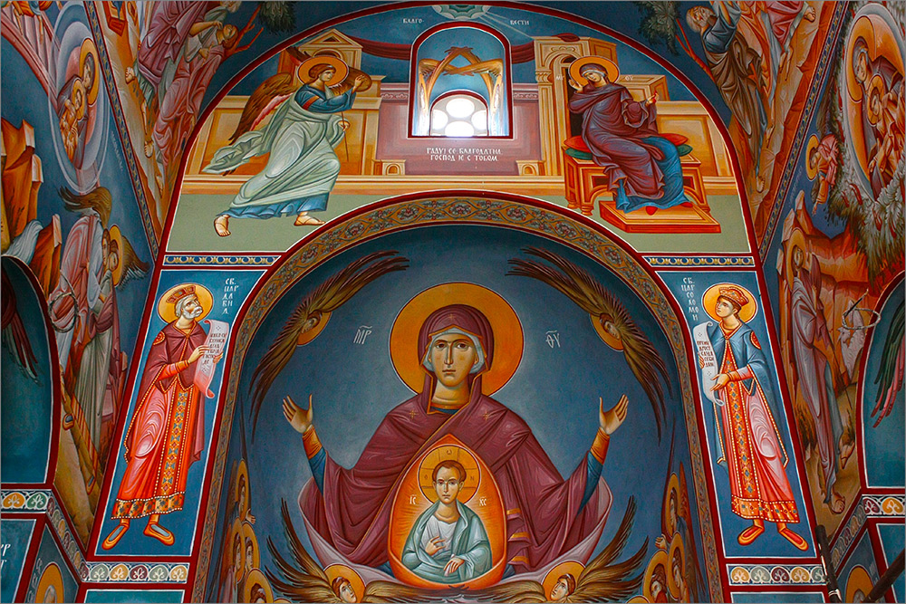 Нова црква у манастиру Ћелије - New church in the Celije monastery