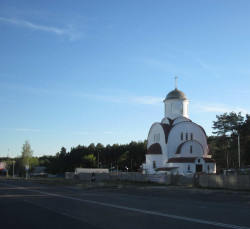 from homel 
Царква св. вмч. і цаліцеля Панцялеймана каля Медгарадку. Гомель. 
2017-02-03 20:18:26