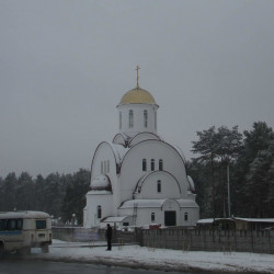 from homel 
Царква св. вмч. Панцялеймана каля Медгарадку. 
2017-02-27 09:00:09