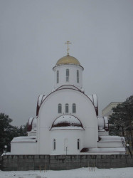 from homel 
Царква св. вмч. Панцялеймана каля Медгарадку. 
2017-02-27 09:28:02