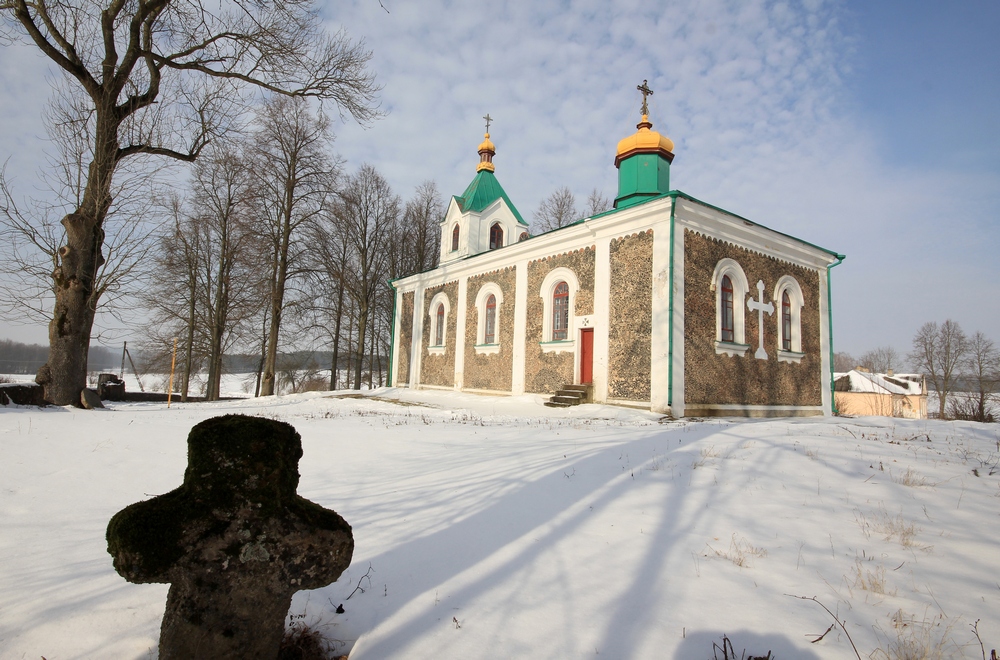 Orthodox church in Jurowlany