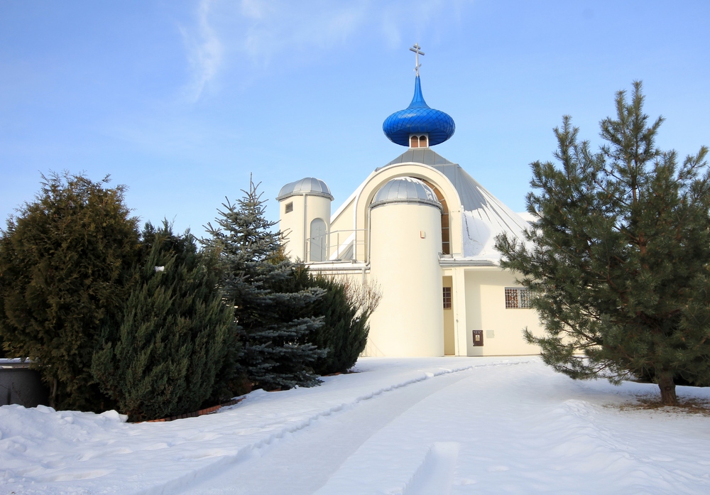 St. Euphrosyne Orthodox cementary chapel in Białystok