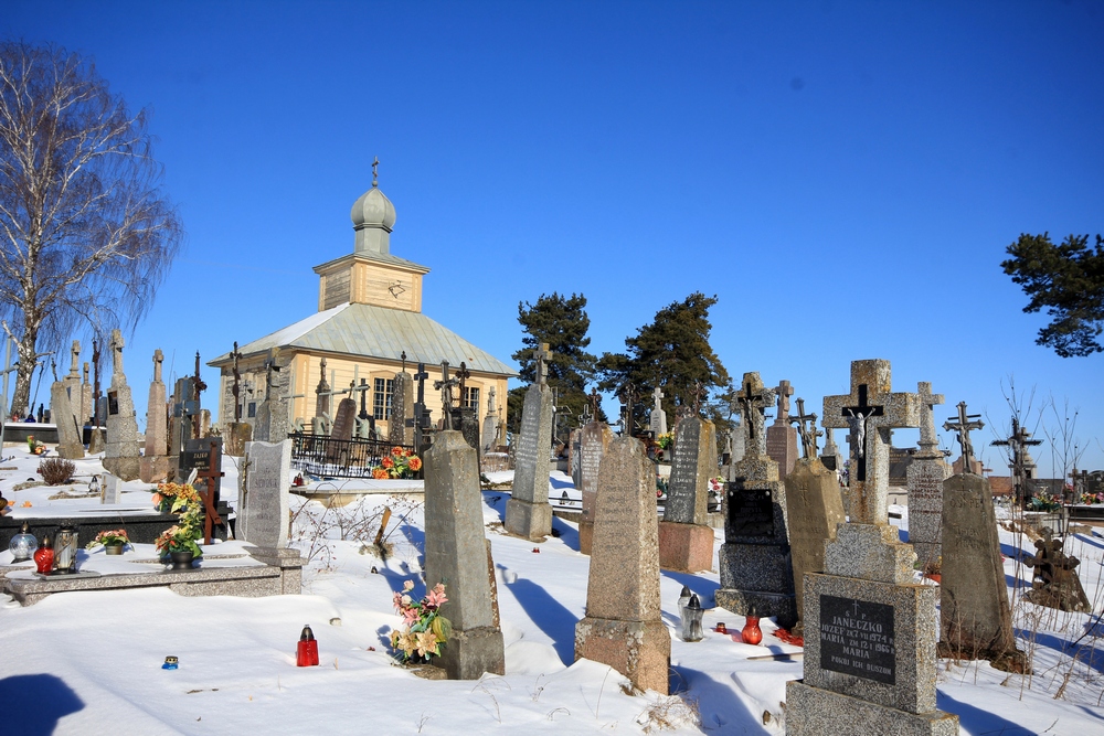 Orthodox cementary in Jaczno