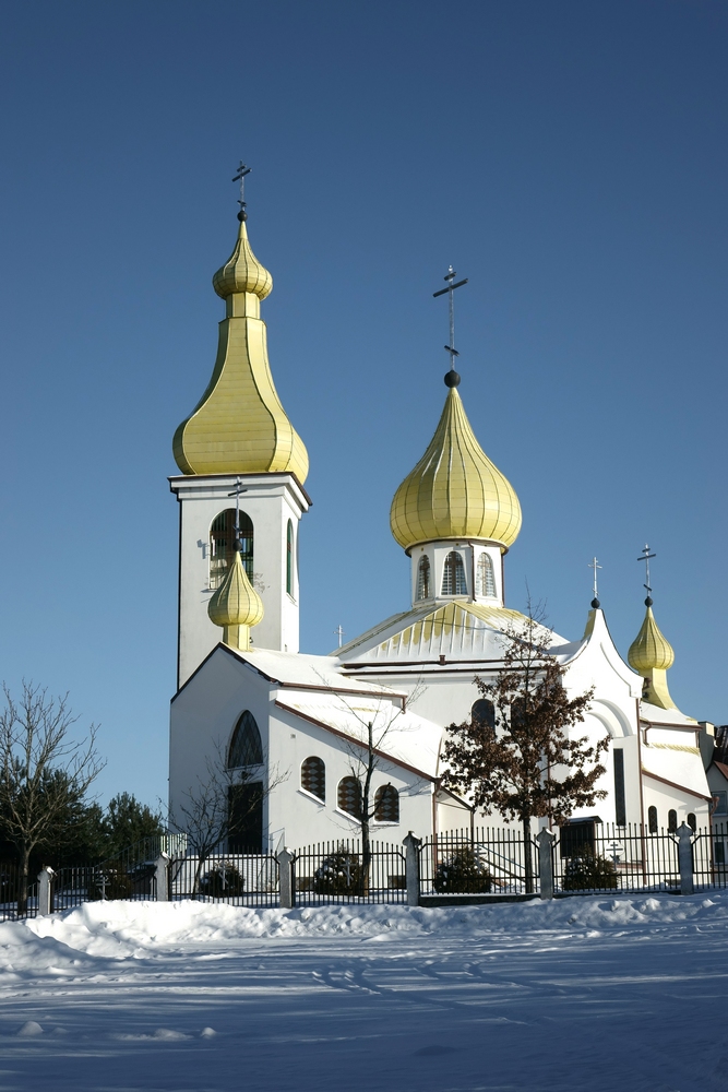 Orthodox church in Czarna Białostocka