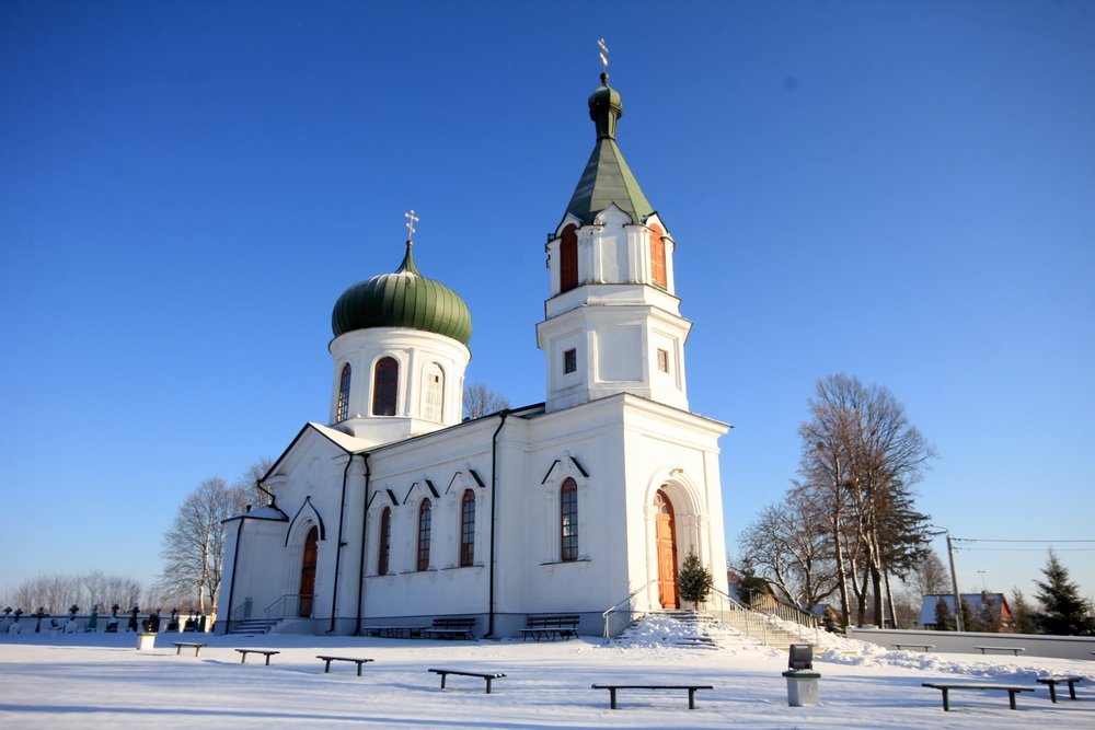 The Orthodox church in Narewka