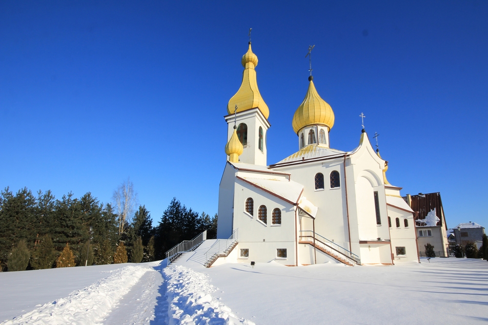 Orthodox church in Czarna Białostocka