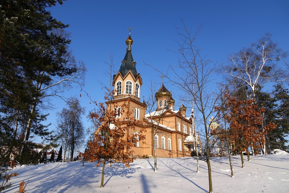 Orthodox church in Michałowo