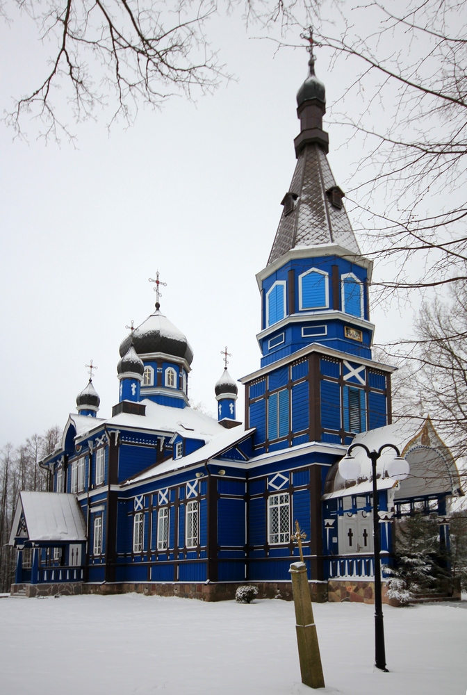 Orthodox church in Puchły