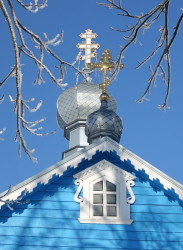 jarek 
Crosses over St. Archangel Michael Orthodox church in Stary Kornin 
2017-03-25 15:31:47